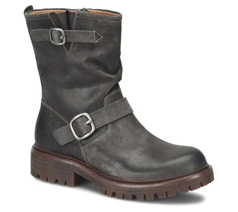 Sofft Water Resistant Leather Biker Boot - Amberlynn