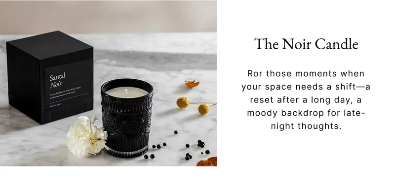 The Noir Candle