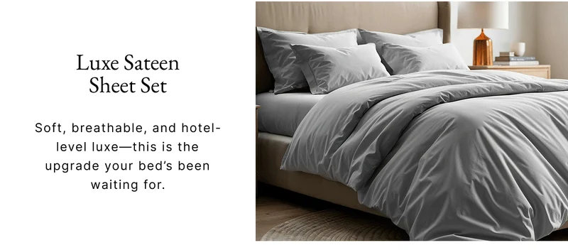 Luxe Sateen Sheet Set
