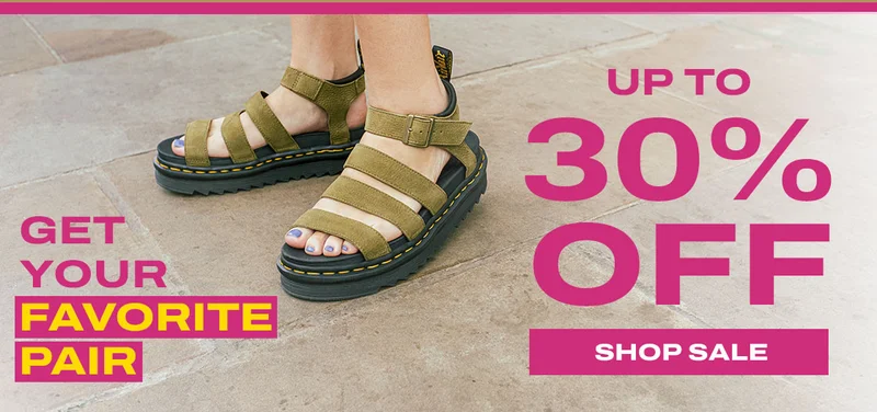 Up to 30% off. SHOP SALE