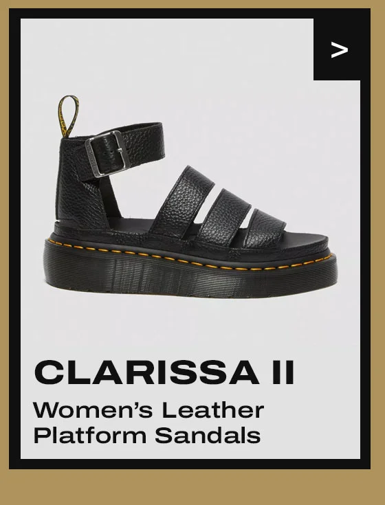Clarissa II Women's Leather Platform Sandals