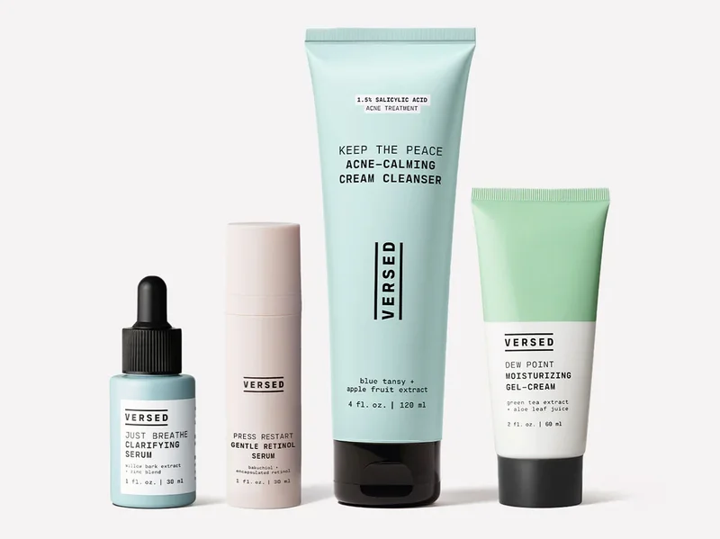 Versed skincare bundles