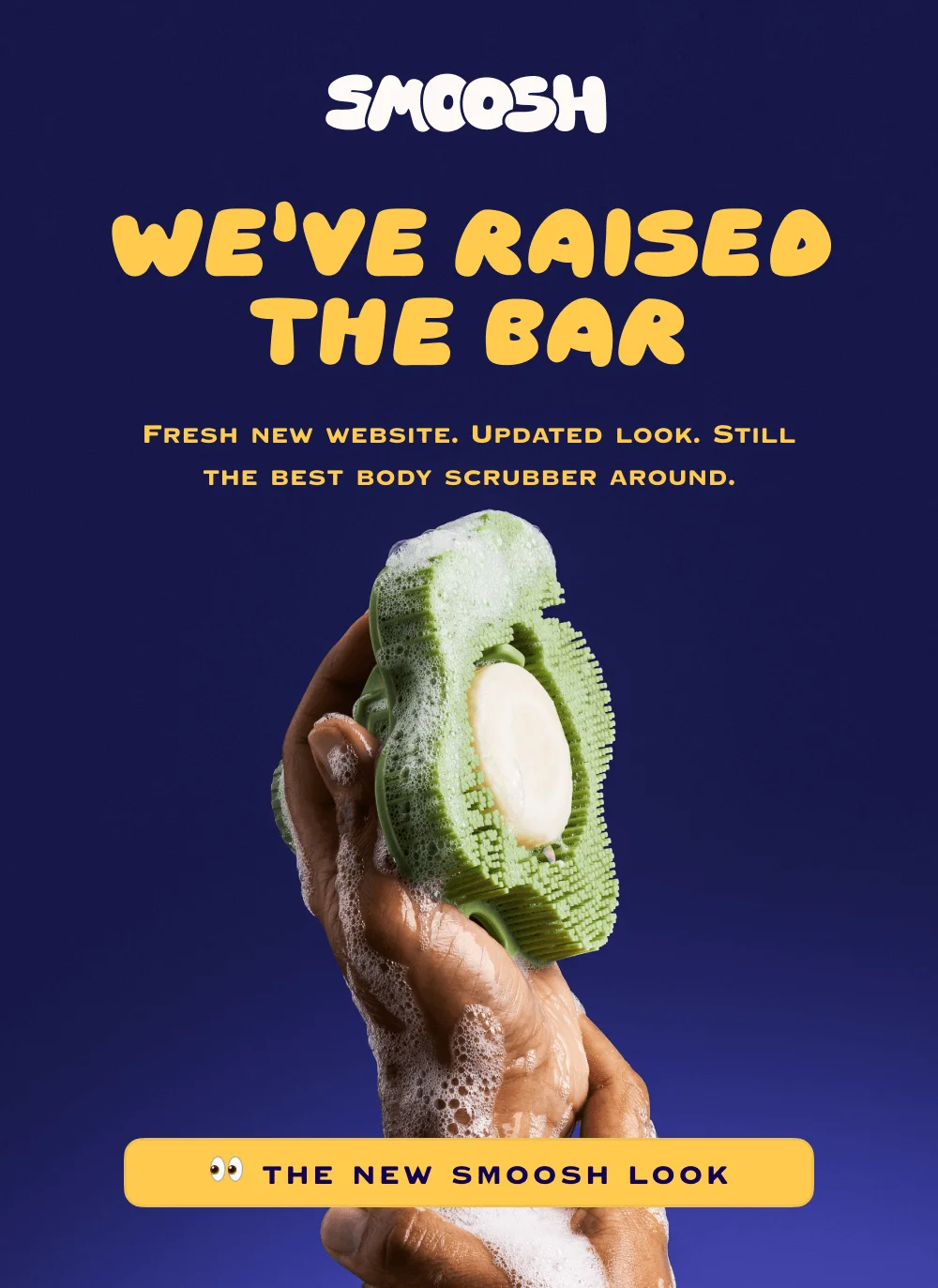 We've raised the bar. Fresh new website, updated look, still the best body scrubber around.