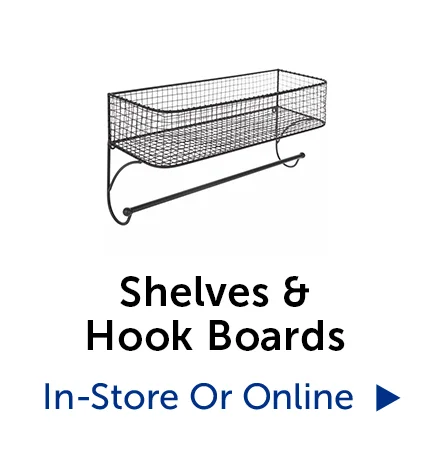 Shelves & Hook Boards