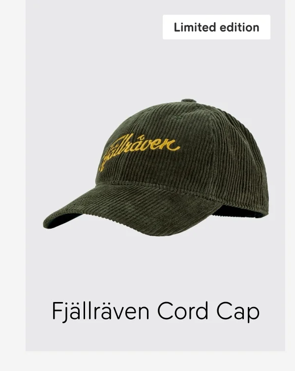 Fjällräven Cord Cap