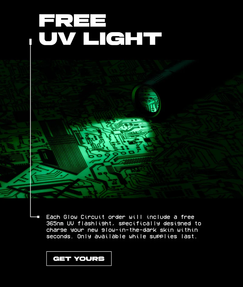 Get your free UV flashlight