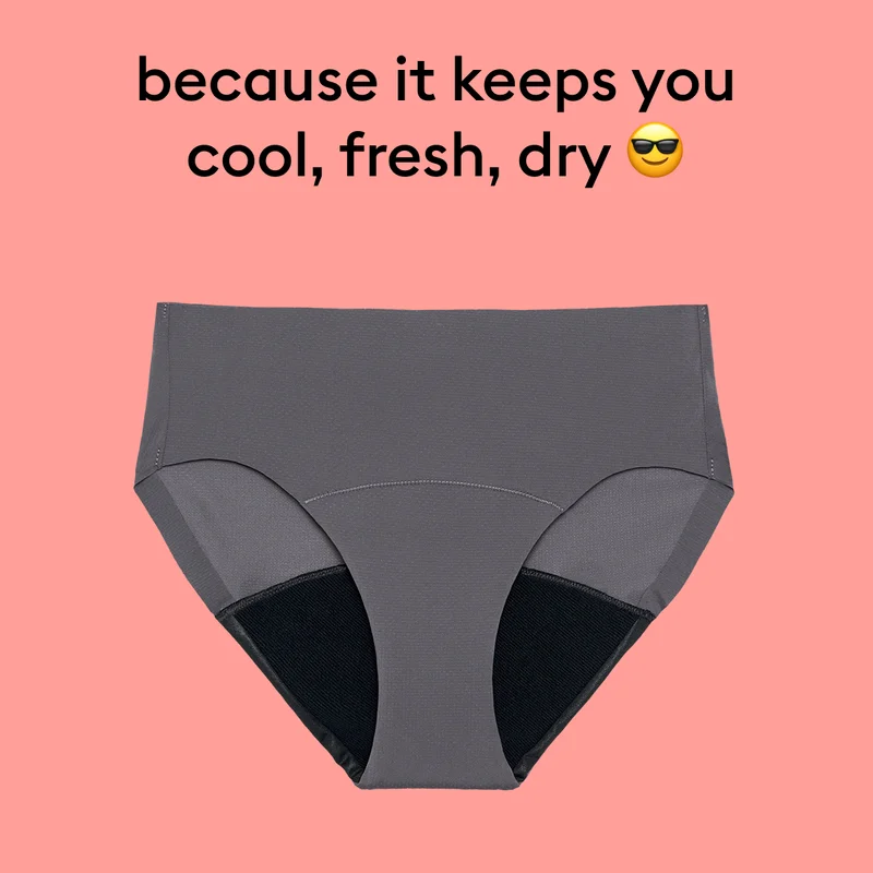 because it keeps you cool, fresh, dry