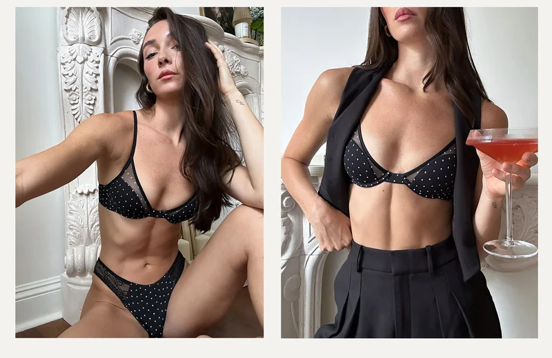 Molly in Noir Dot