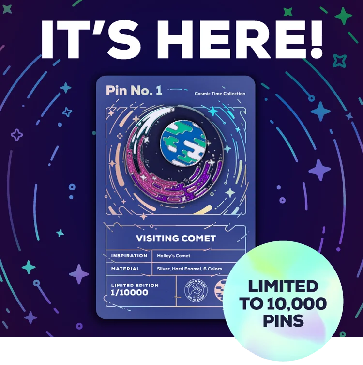 It's Here! New Limited Edition Pin, Limited to 10,000 Pins