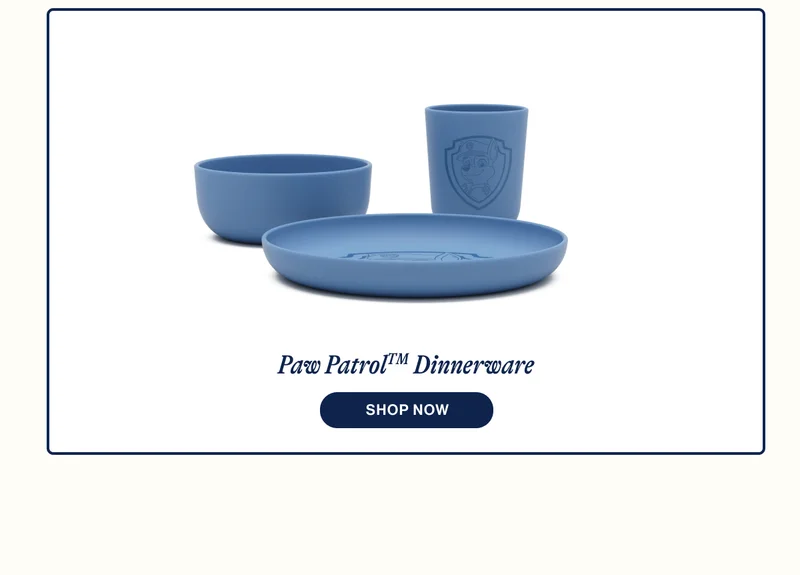 Paw PatrolTM Dinnerware- Shop Now