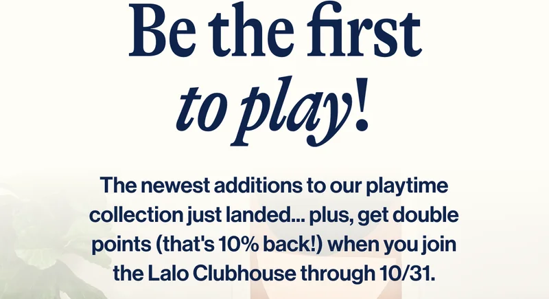 Be the first to play! The newest additions to our Playtime Collection just landed...