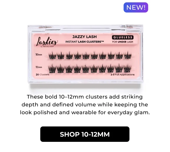 These bold 10–12mm clusters add striking depth and defined volume while keeping the look polished and wearable for everyday glam.