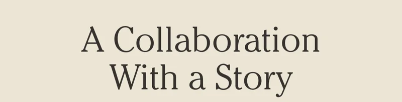 A Collaboration With a Story