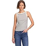 Brightside High Neck Tank Stripe