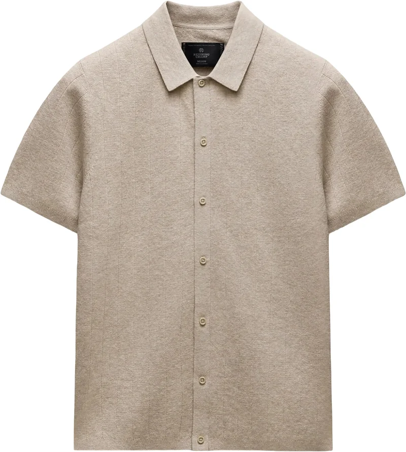 Reigning Champ,  Piazza Cotton Linen Shirt - Men's