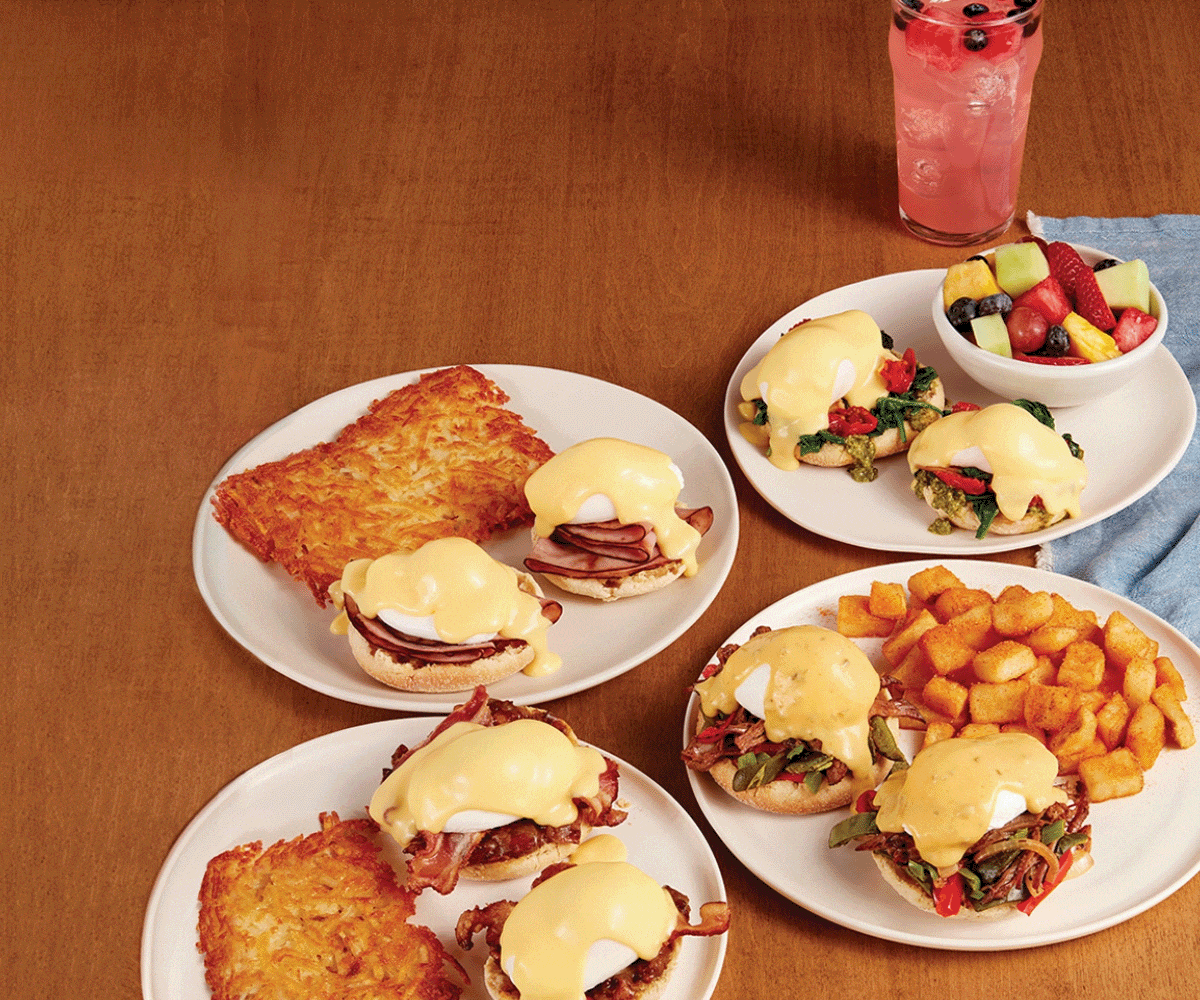 BRING ON THE EGGS BENEDICTS
