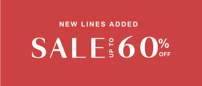 SALE UP TO 60% OFF