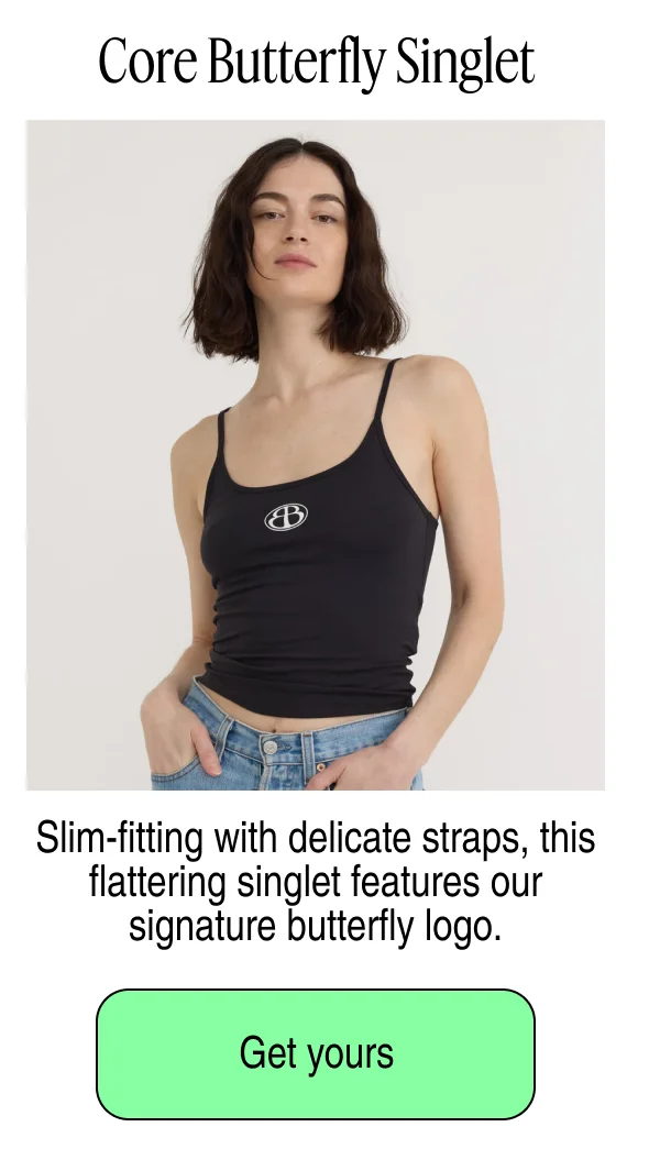 Core Butterfly Singlet | Get yours