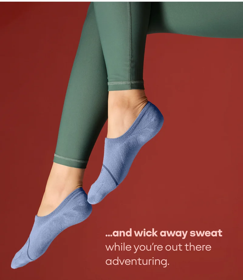 ...and wick away sweat while you're out there adventuring.