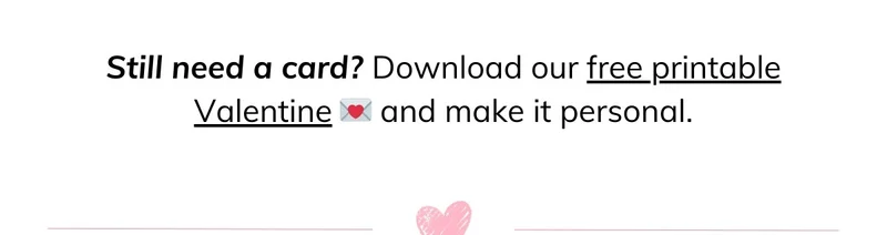 Print a valentine's card
