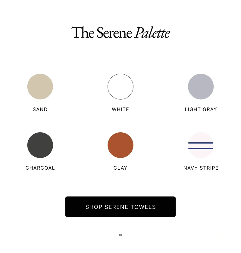 The Serene Palette
