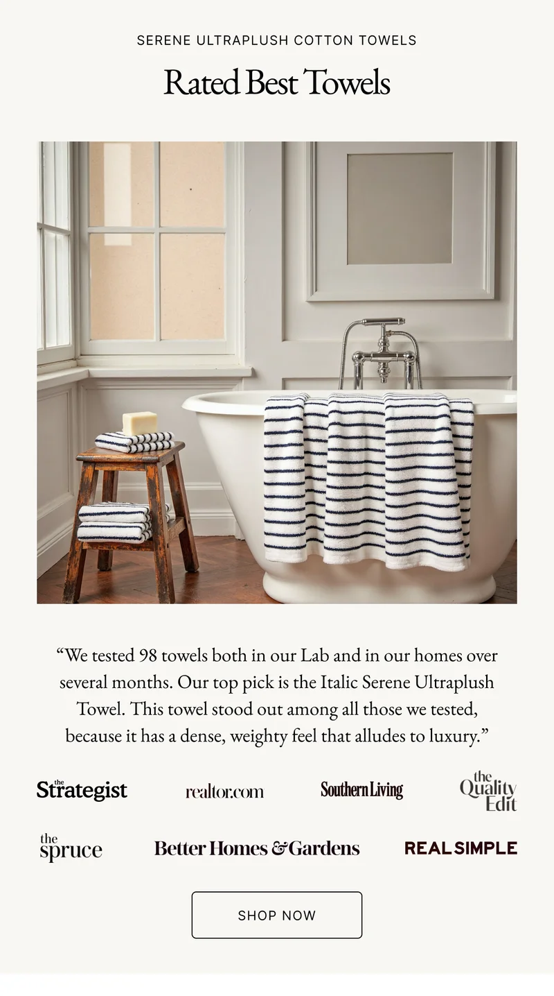 Serene Ultraplush Australian Cotton Towels