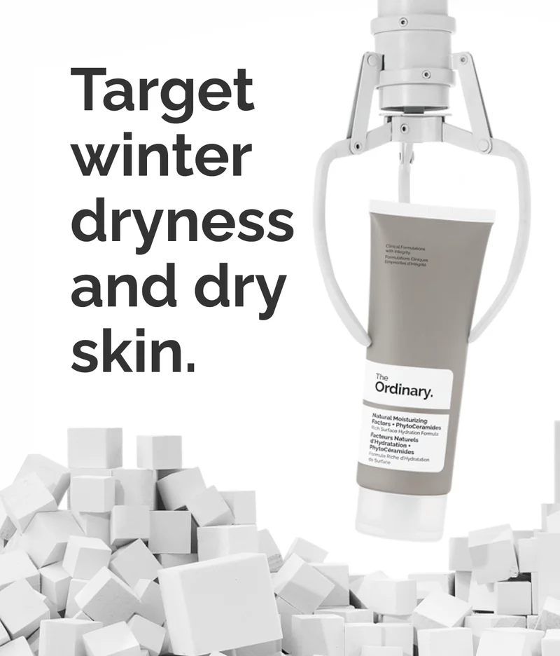 Target winter dryness and dry skin.