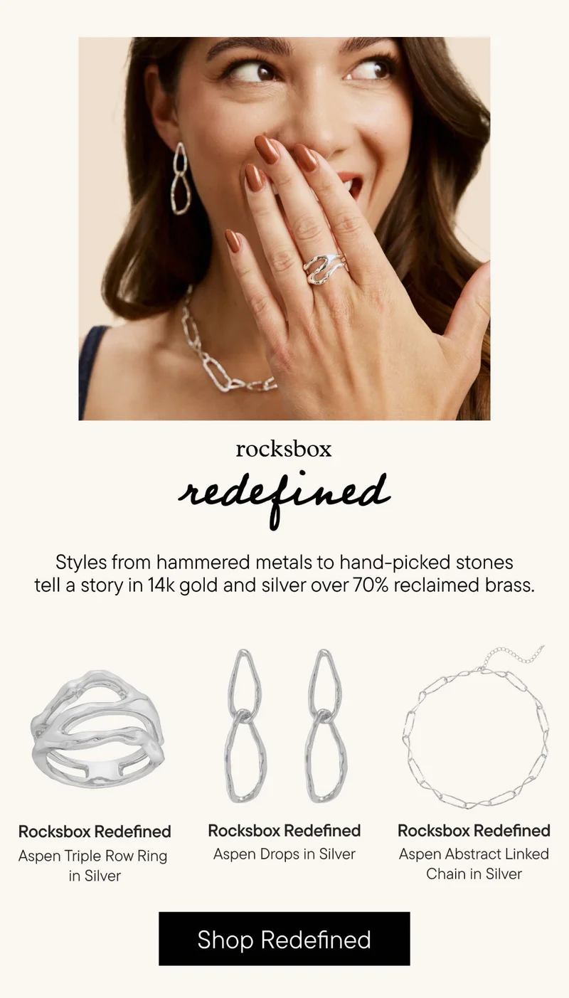 ALL NEW: ROCKSBOX REDEFINED. SHOP THE EDIT.