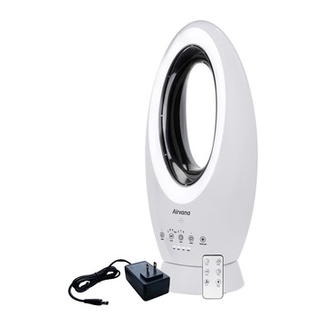 Airvana Cordless Indoor/Outdoor 4-Speed Bladeless Fan