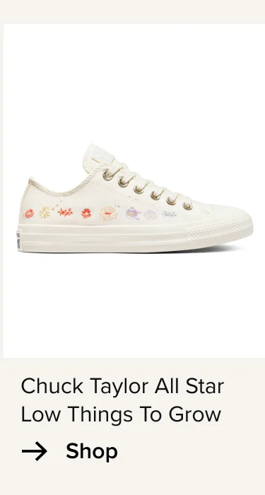Shop: Chuck Taylor All Star Low Things to Grow
