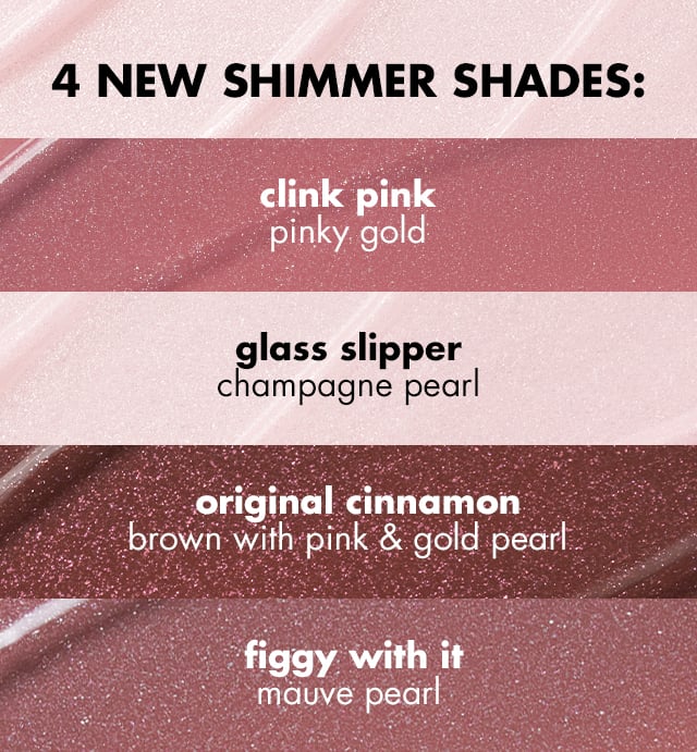 4 new shimmer shades