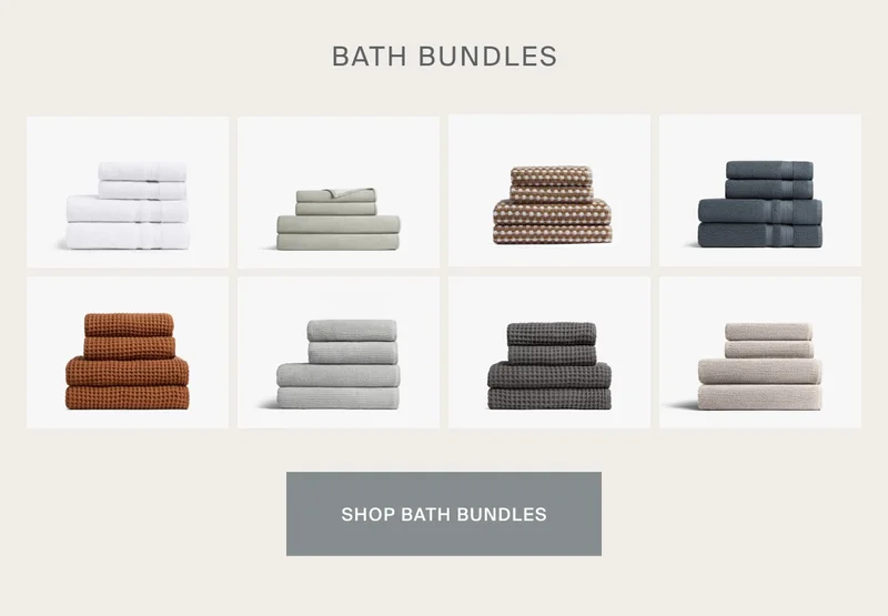 30% OFF TOWEL BUNDLES | SHOP NOW