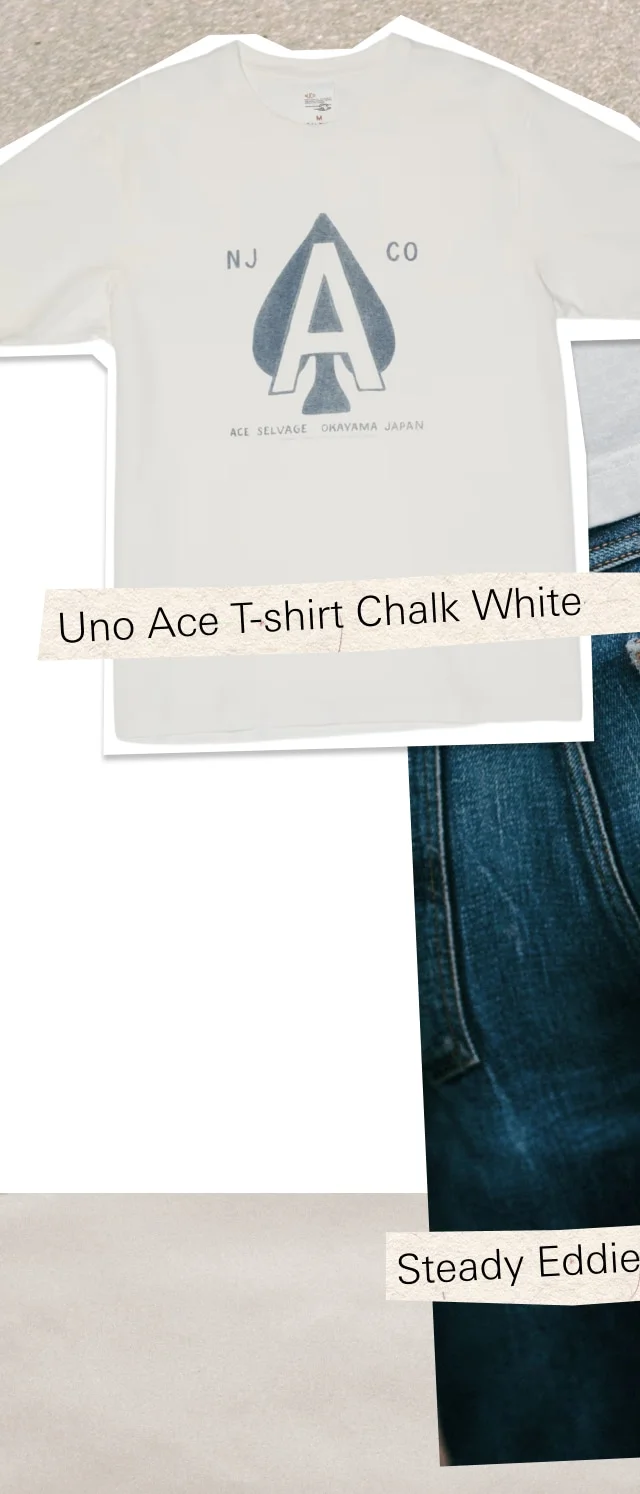 Uno Ace T-shirt Chalk White Uno Ace T-shirt Chalk White