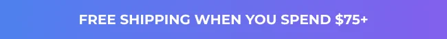Free Shipping When You Spend $75+