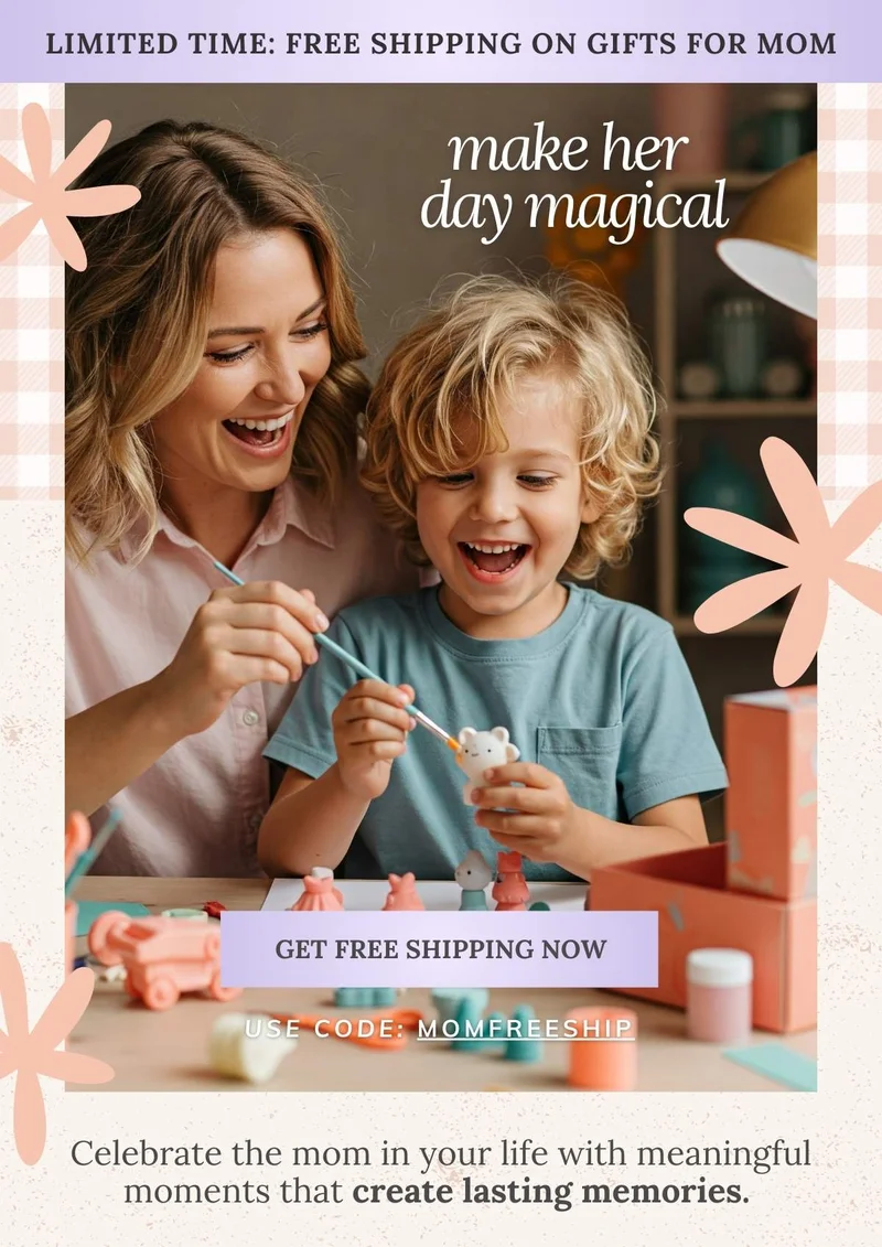 Shop Mother's Day Gifts with Free Shipping