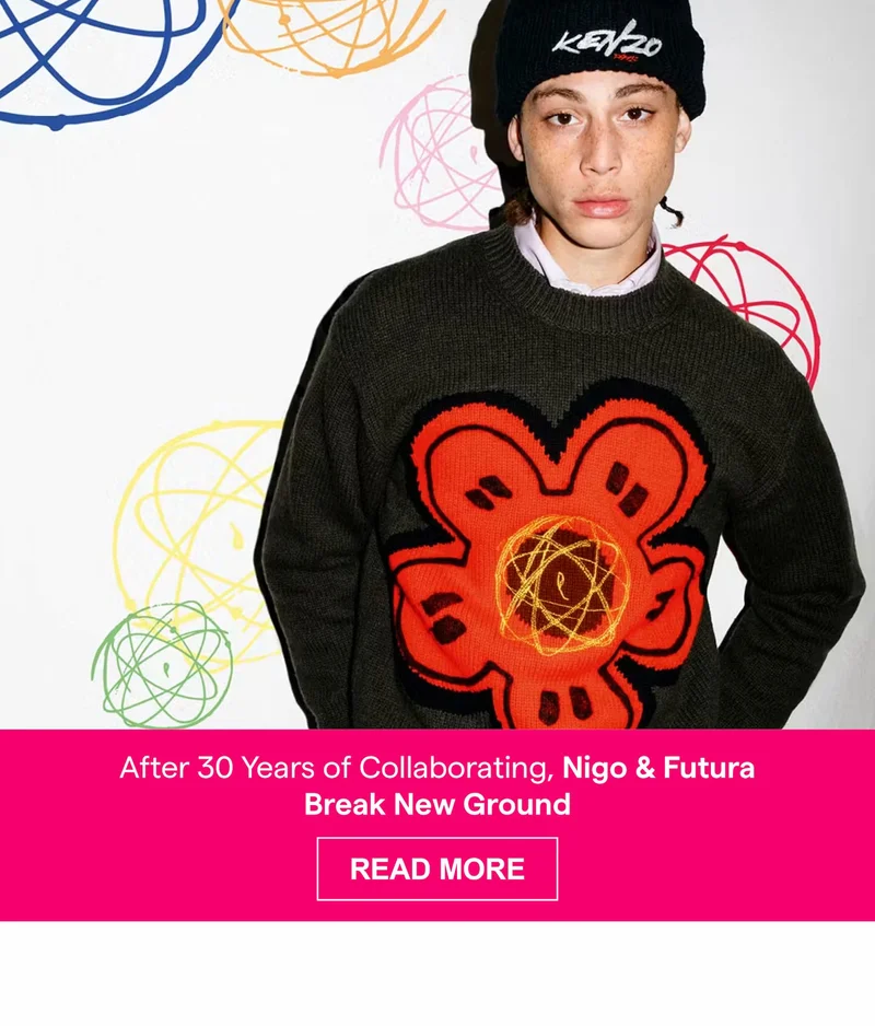 After 30 Years of Collaborating, Nigo & Futura Break New Ground