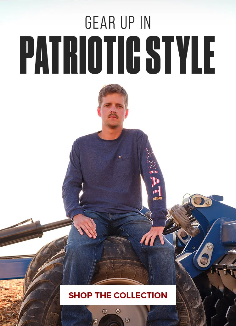 GEAR UP IN PATRIOTIC STYLE | SHOP THE COLLECTION