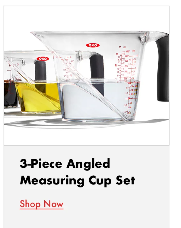 3-Piece Angled Measuring Cup Set