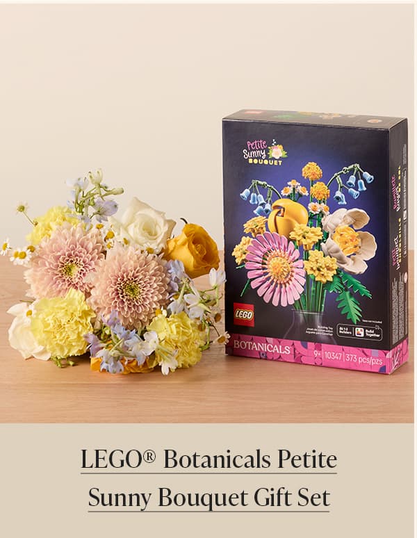 LEGO® Botanicals Petite Sunny Bouquet Gift Set