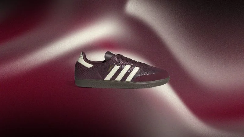 Adidas Samba OG Maroon Python