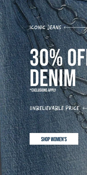 30% off Denim Shop Women's