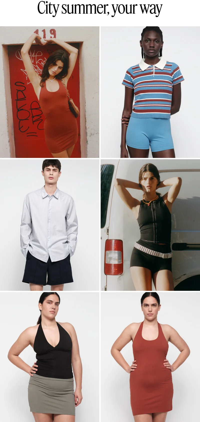 City summer, your way