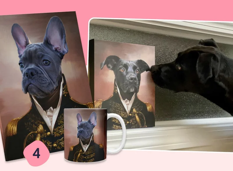 The General mock ups and customer photo