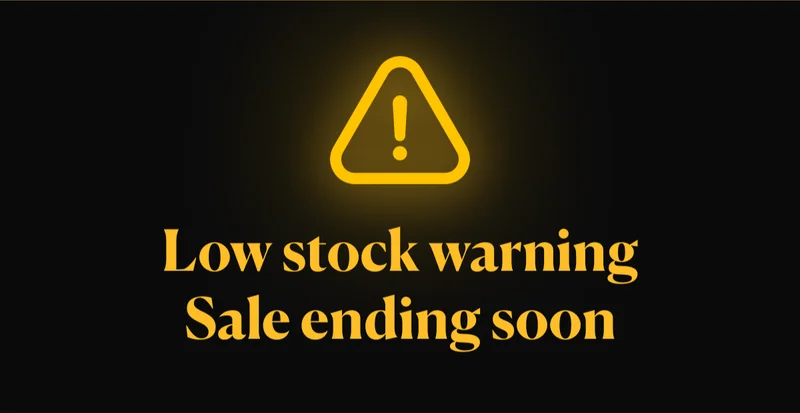 Low Stock Warning