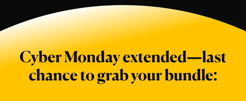 Cyber Monday Extended