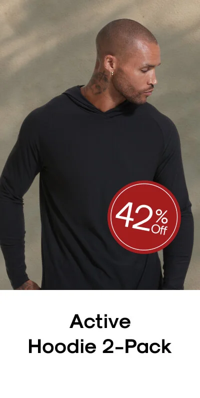 Active Hoodie 2‑Pack