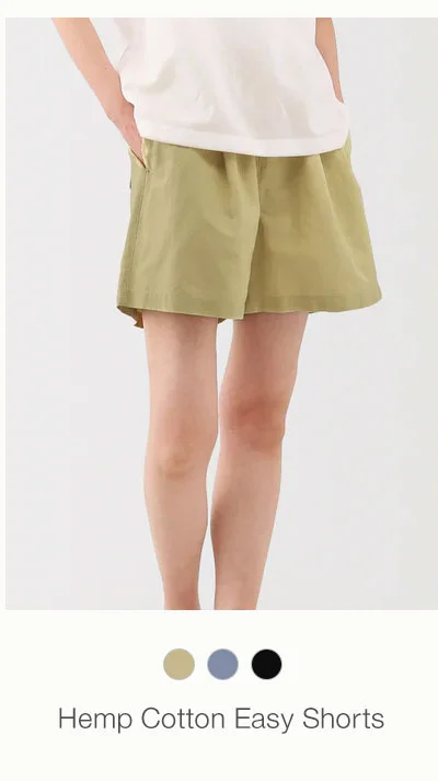 Shop Men's Hemp Cotton Easy Shorts