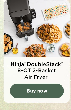Ninja® DoubleStack™ 8-QT 2-Basket Air Fryer