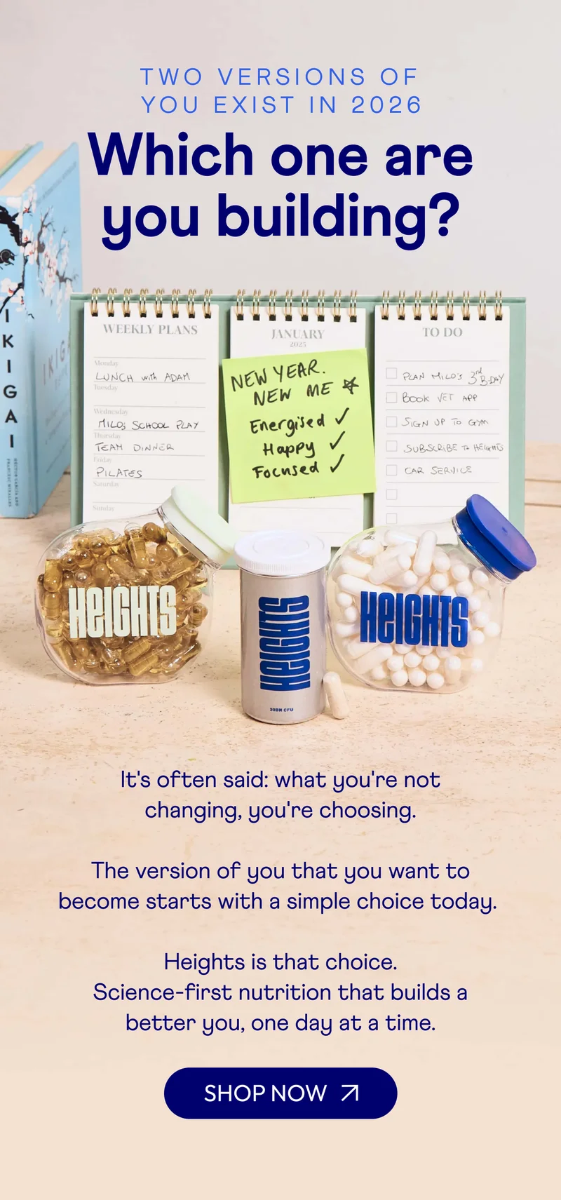 Two versions of you exist in 2026