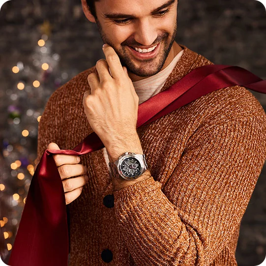 Man wearing Promaster Skyhawk A-T
